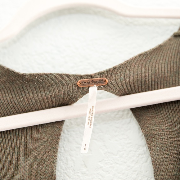 Free People Jodie Sweater Dress Size Large - Picture 10 of 13